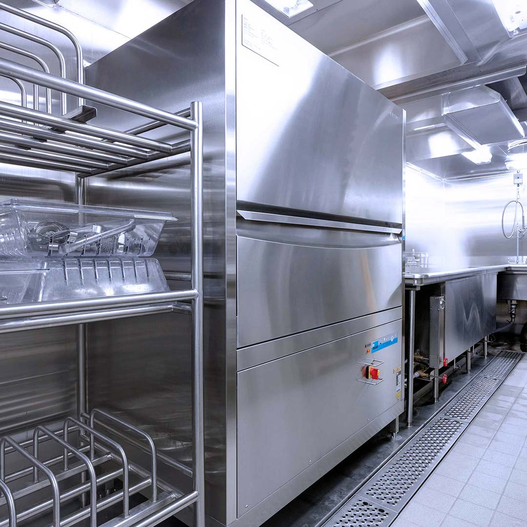 Meiko Platzsparende Spülmaschine