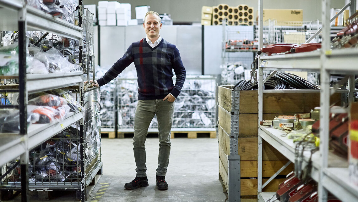 Lager für Persönliche Schutzausrüstung