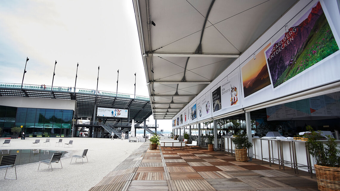 Location der Bregenzer Festspiele Stromsparende Spülmaschine