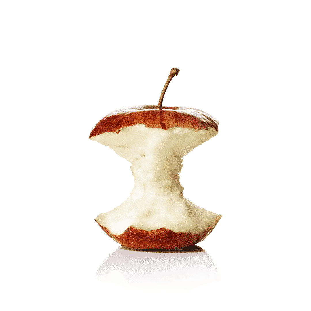 WasteStar apple Apple bitten