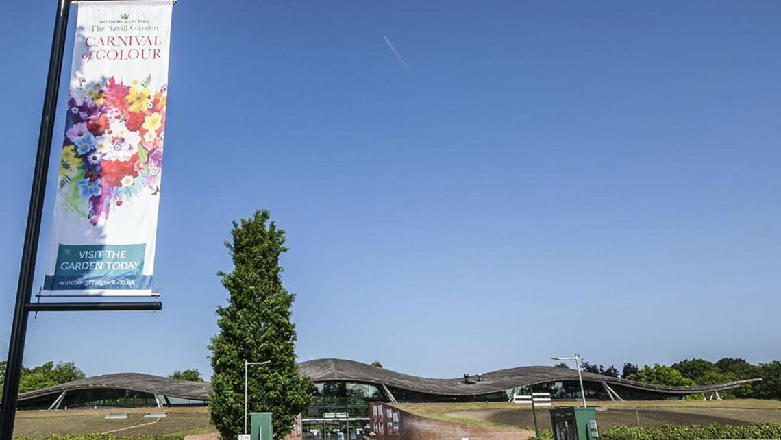 塞维尔的 Benugo Benugo im Savill Garden