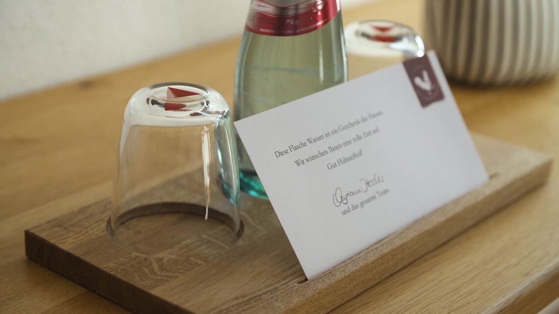 A warm welcome at the manor Gut Hühnerhof