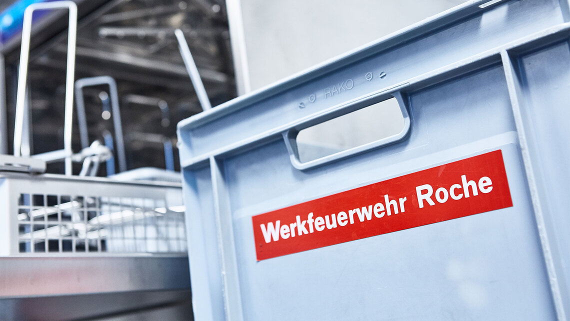 Respirator cleaning fire brigade Basel Respirator Cleaning