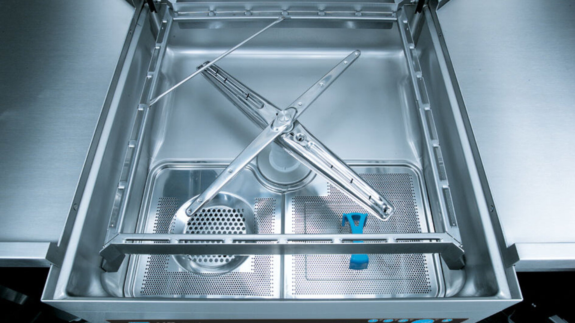 揭盖式洗碗机漂洗臂