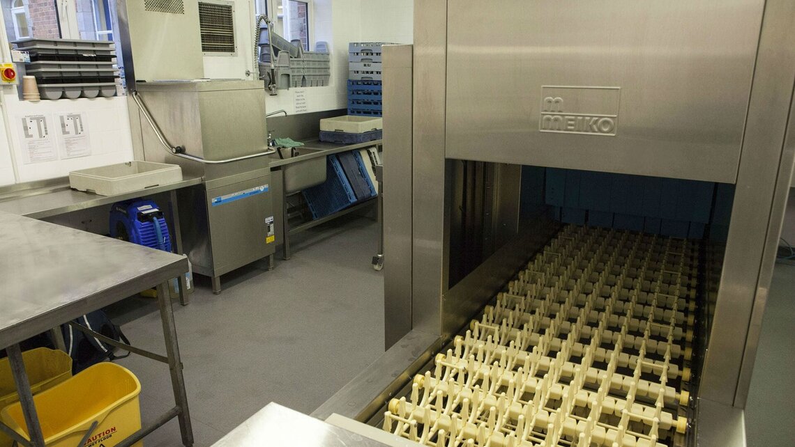 M-iQ flight dishwasher M-iQ flight dishwasher Ardingly College