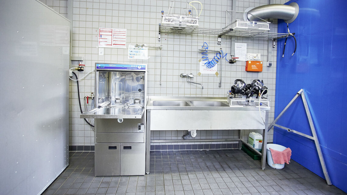 respiratory protection workshop FTZ Potsdam-Mittelmark