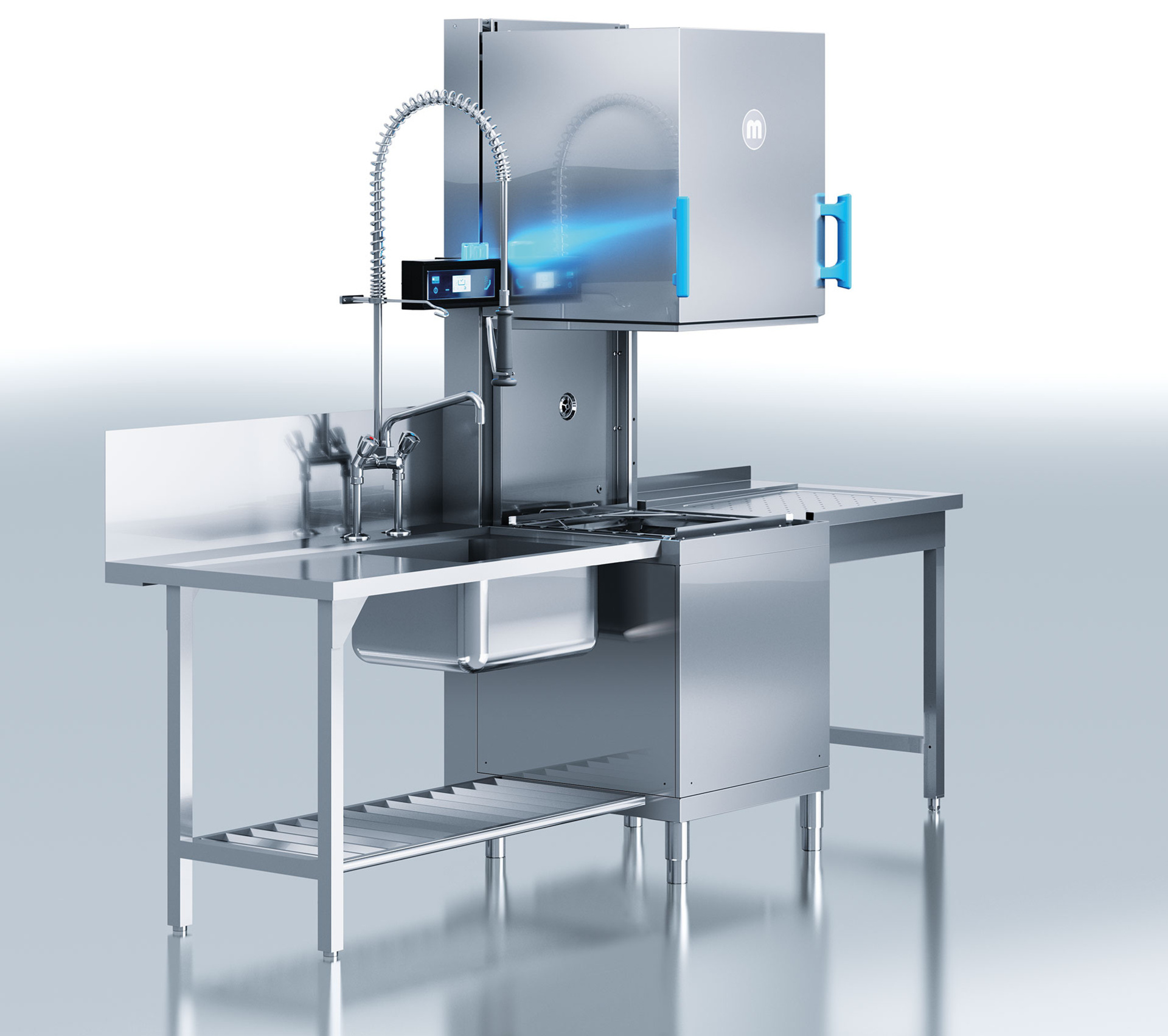 HotSpot hood type dishwashing machine HotSpot hood type dishwashing machine