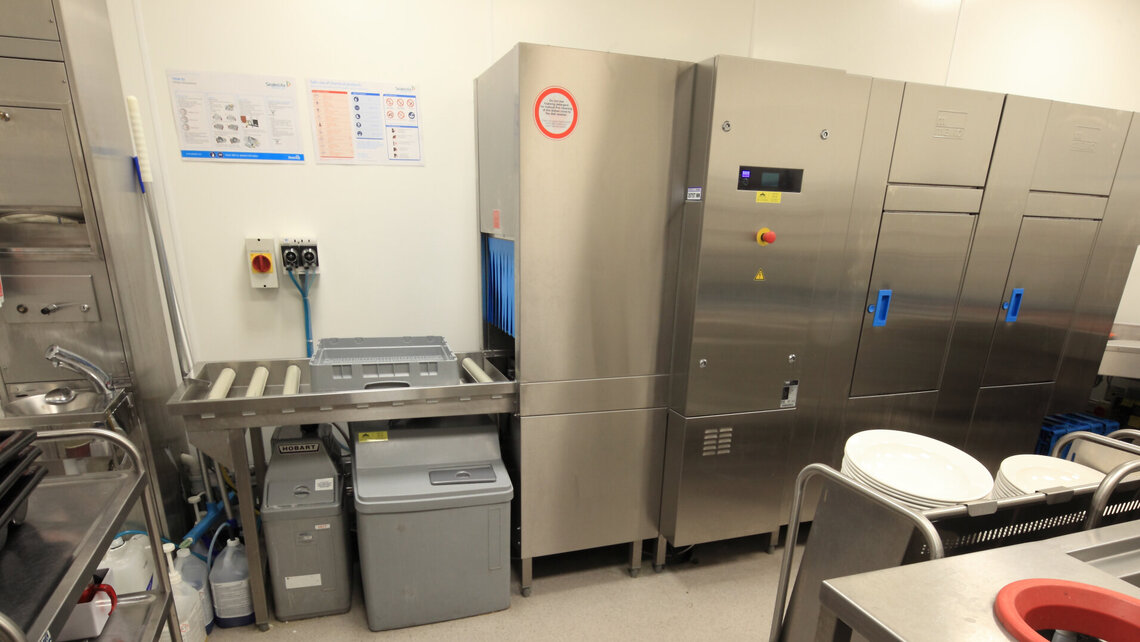 UPster rack conveyor dishwasher UPster K rack conveyor dishwasher