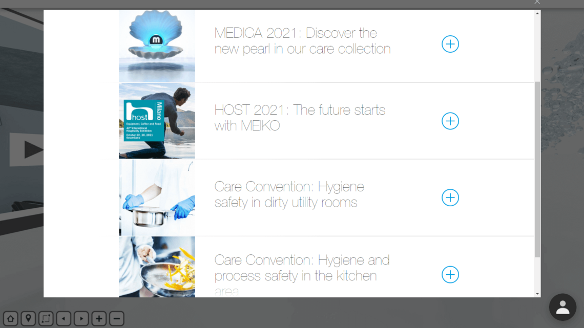 Watch extracts from conferences and events on new Meiko online presence