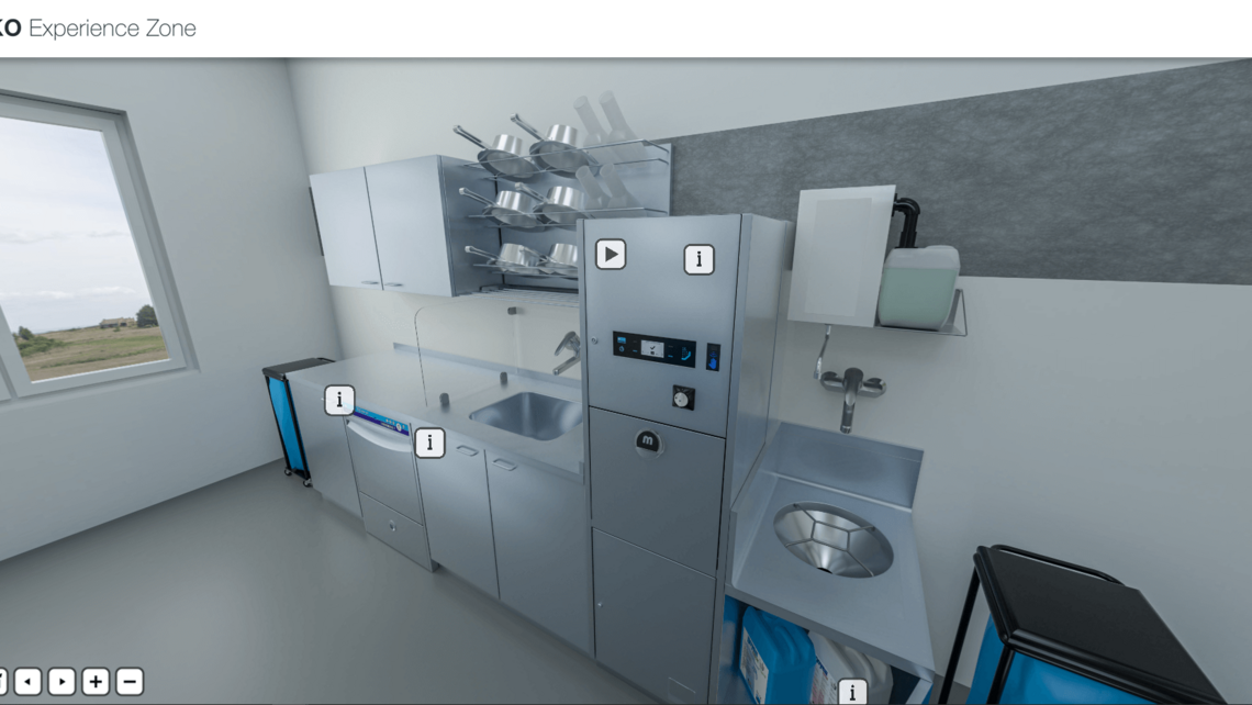 Meiko体验区:医院的护理工作间有洁净区和非洁净区 Meiko体验区:医院的护理工作间有洁净区和非洁净区