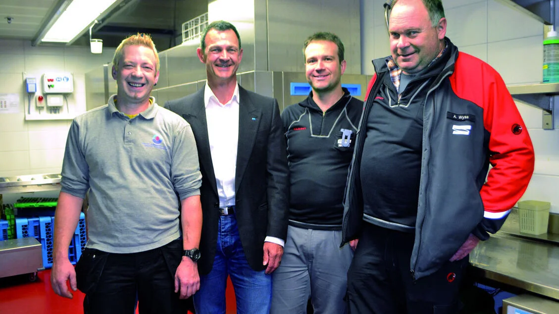 Gastronomie Geschirrspüler Spülküche Eiger