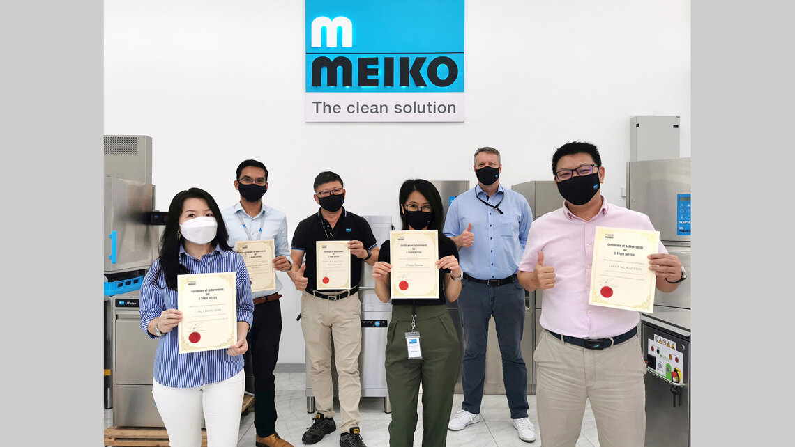 5 year work anniversary MEIKO SEA 5 year work anniversary MEIKO SEA