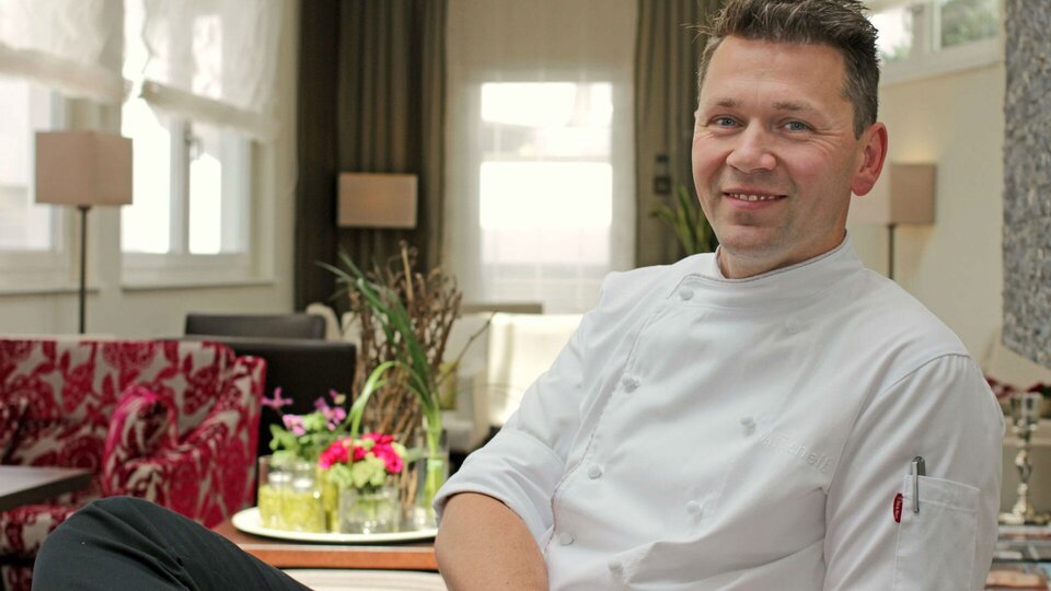 Sternekoch und Küchenleiter André Tienelt